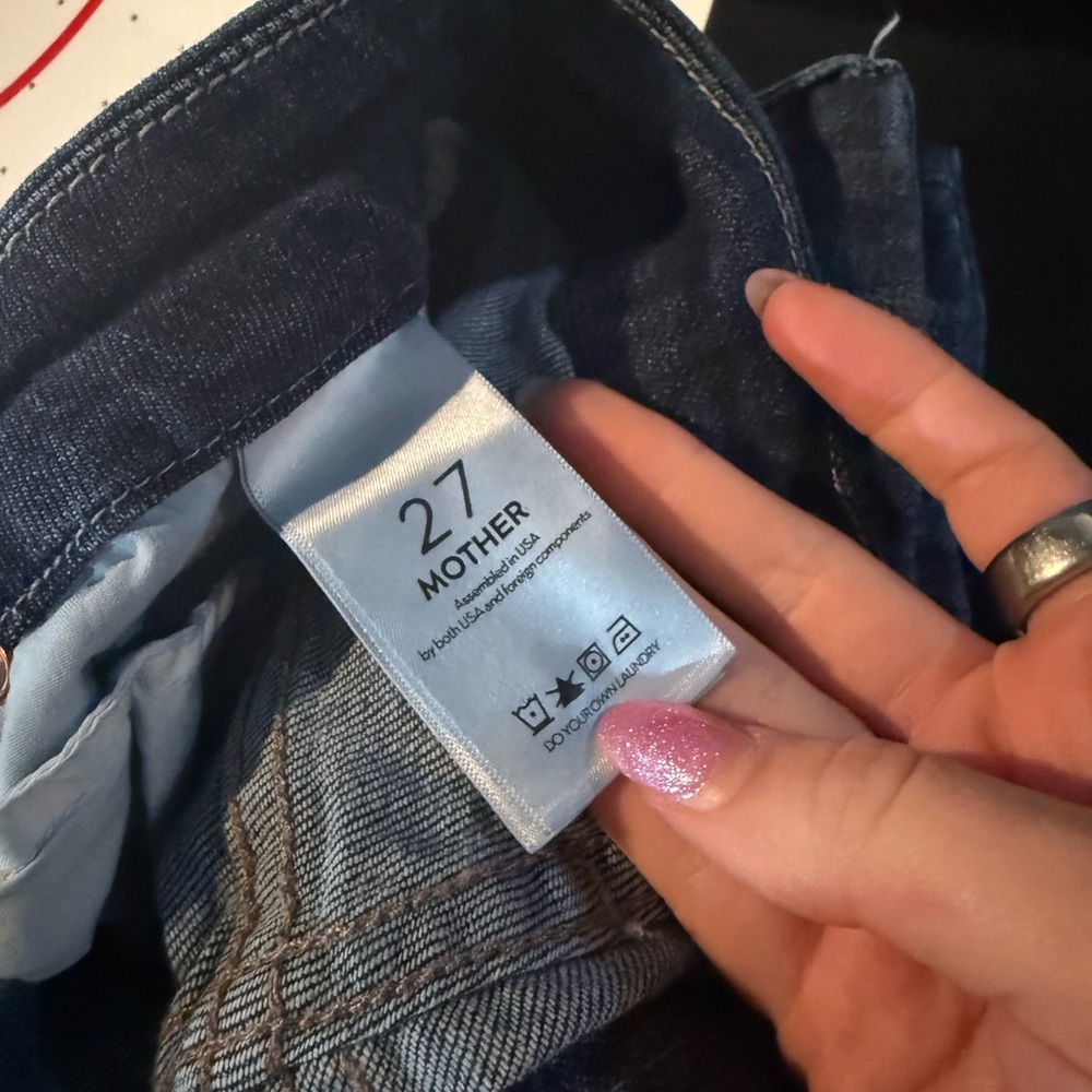 Mother denim high waisted looker clean sweep - Picture 4 of 5